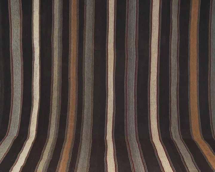 Multicolor Turkish Kilim Rug 9' 6" x 13' 2" Flat-Weave | No. VR30409