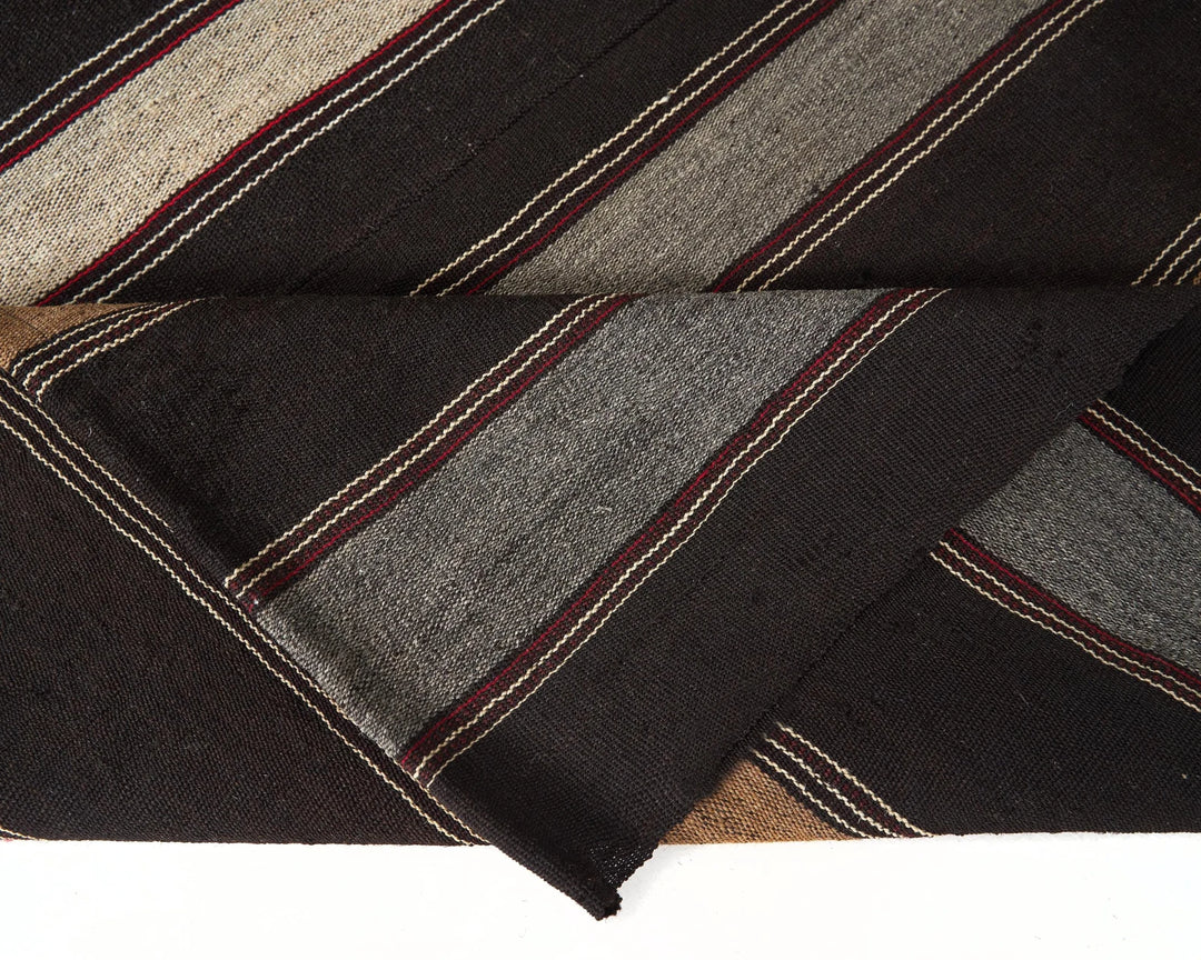 Multicolor Turkish Kilim Rug 9' 6" x 13' 2" Flat-Weave | No. VR30409