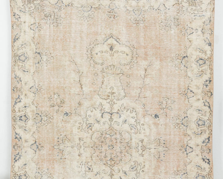Multicolor Turkish Oushak Rug 5' 11" x 9' 8" Hand-Knotted | No. VR30767