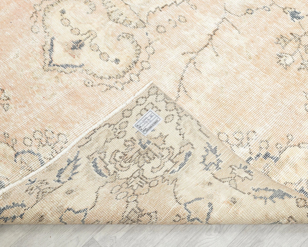 Multicolor Turkish Oushak Rug 5' 11" x 9' 8" Hand-Knotted | No. VR30767