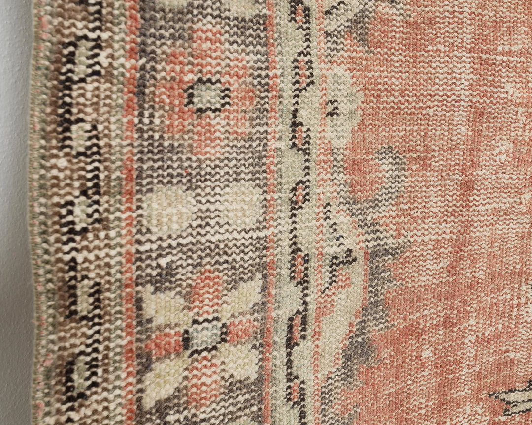 Multicolor Turkish Oushak Rug 6' 3" x 9' Hand-Knotted | No. VR30777