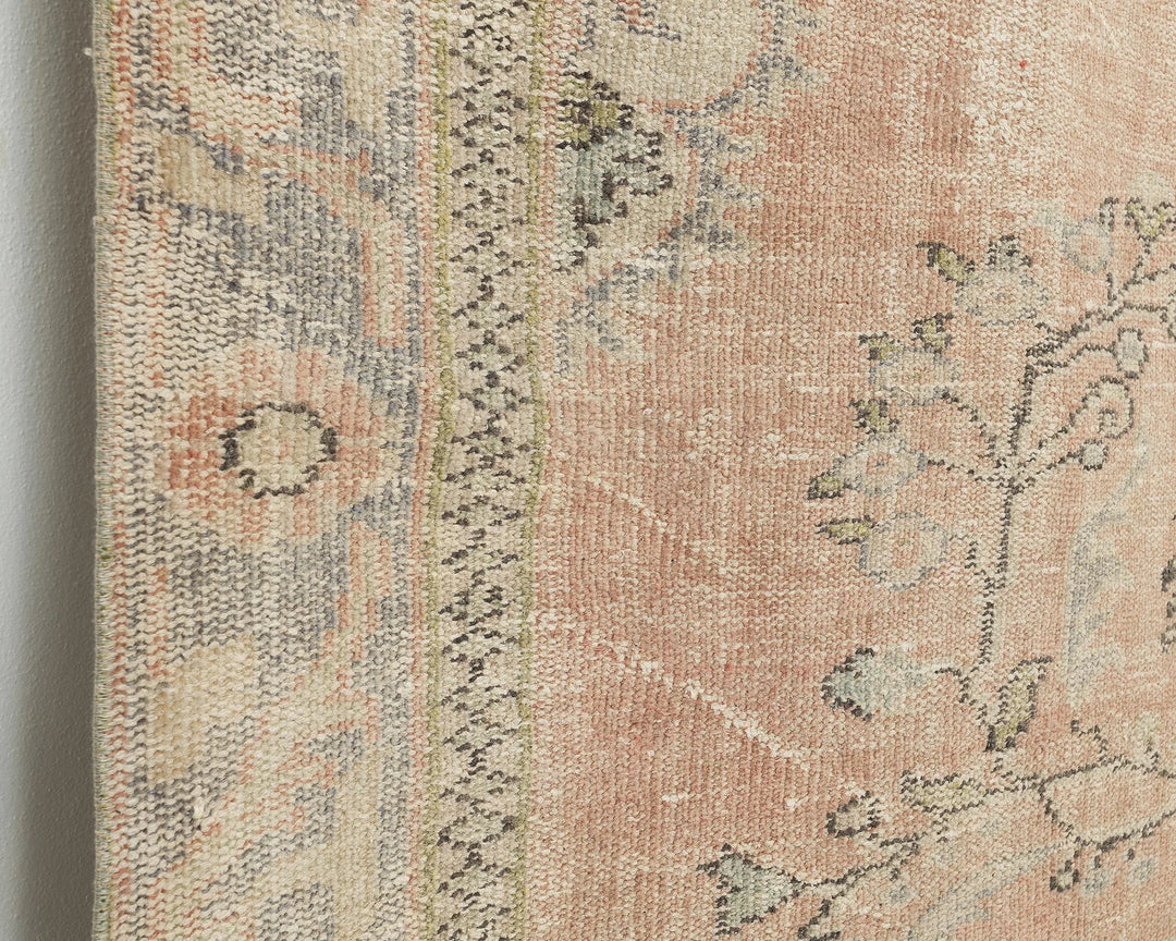 Multicolor Turkish Oushak Rug 5' 11" x 9' 8" Hand-Knotted | No. VR30953