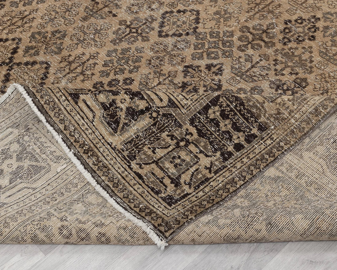 Multicolor Turkish Oushak Rug 9' 7" x 12' 8" Hand-Knotted | No. VR31007