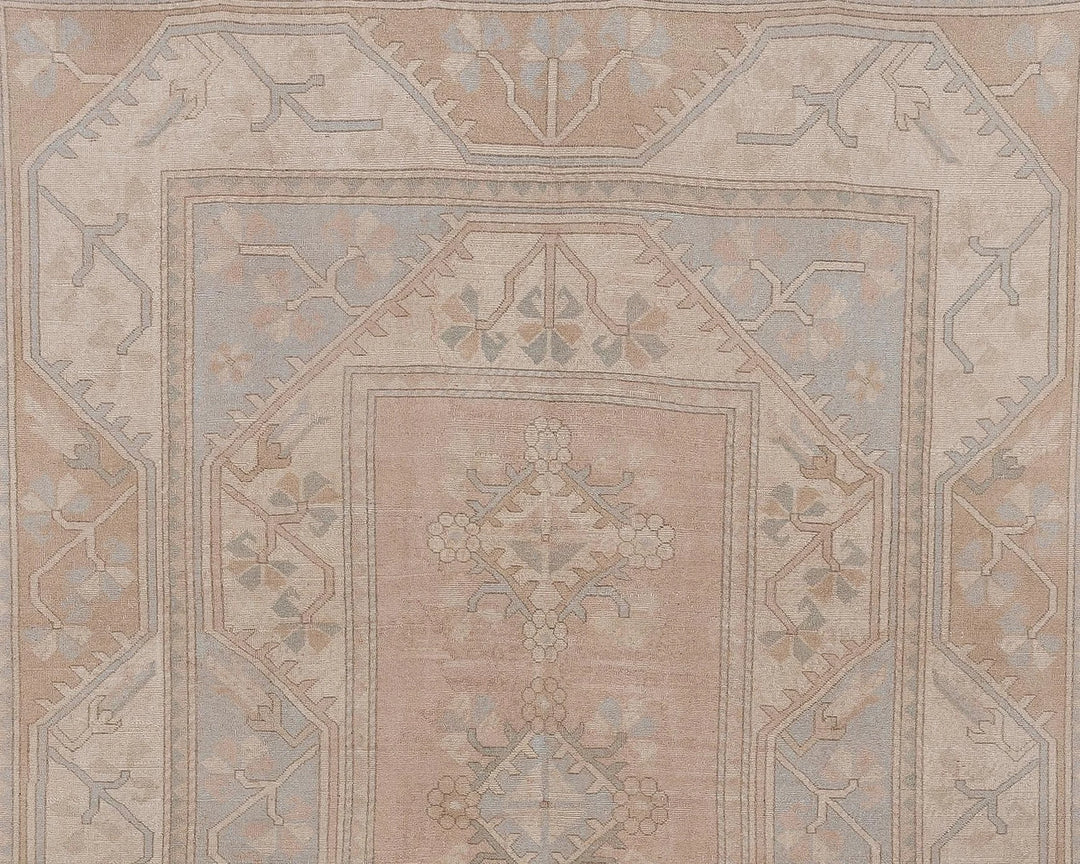 Beige Oushak Rug 8' 2" x 13' 10" | No. VR31158