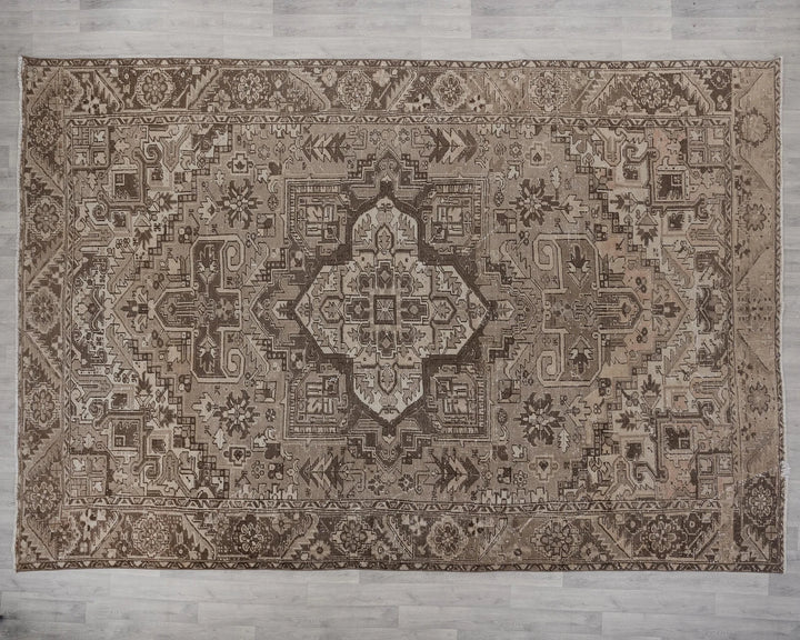 Multicolor Turkish Oushak Rug 9' 3" x 12' 4" Hand-Knotted view 9