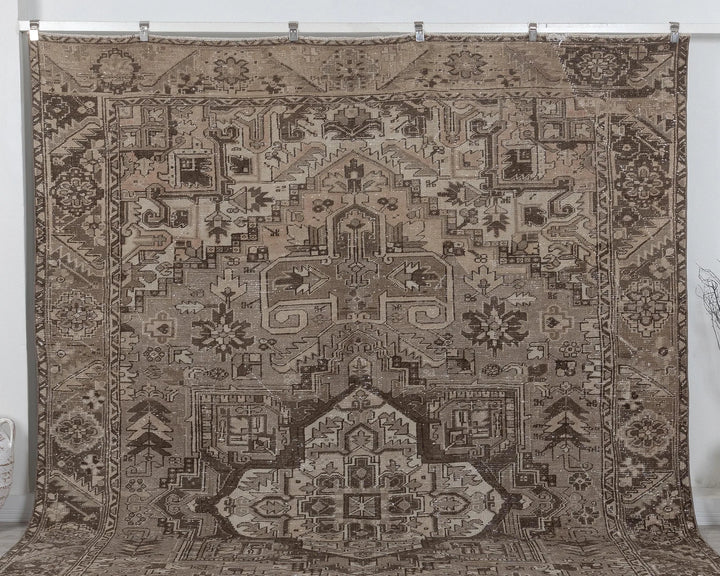 Multicolor Turkish Oushak Rug 9' 3" x 12' 4" Hand-Knotted view