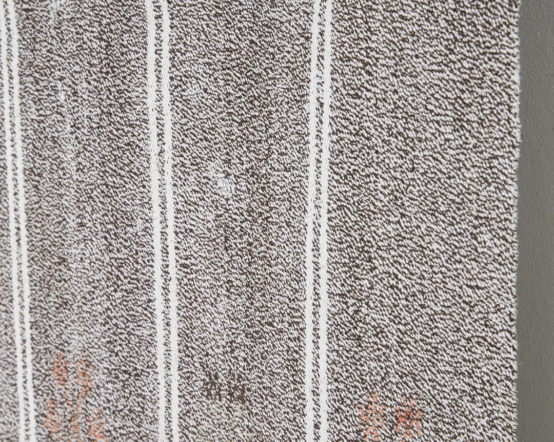 Gray Kilim Rug 6' 5" x 7' 2" | No. VR31336