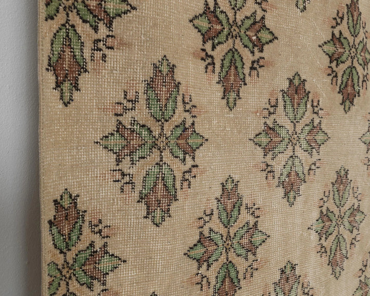 Multicolor Turkish Oushak Rug 5'11" x 9'6" Hand-Knotted | No. VR31372