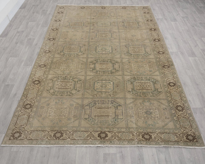 Rust Turkish Oushak Rug 6' x 10' Hand-Knotted | No. VR31695
