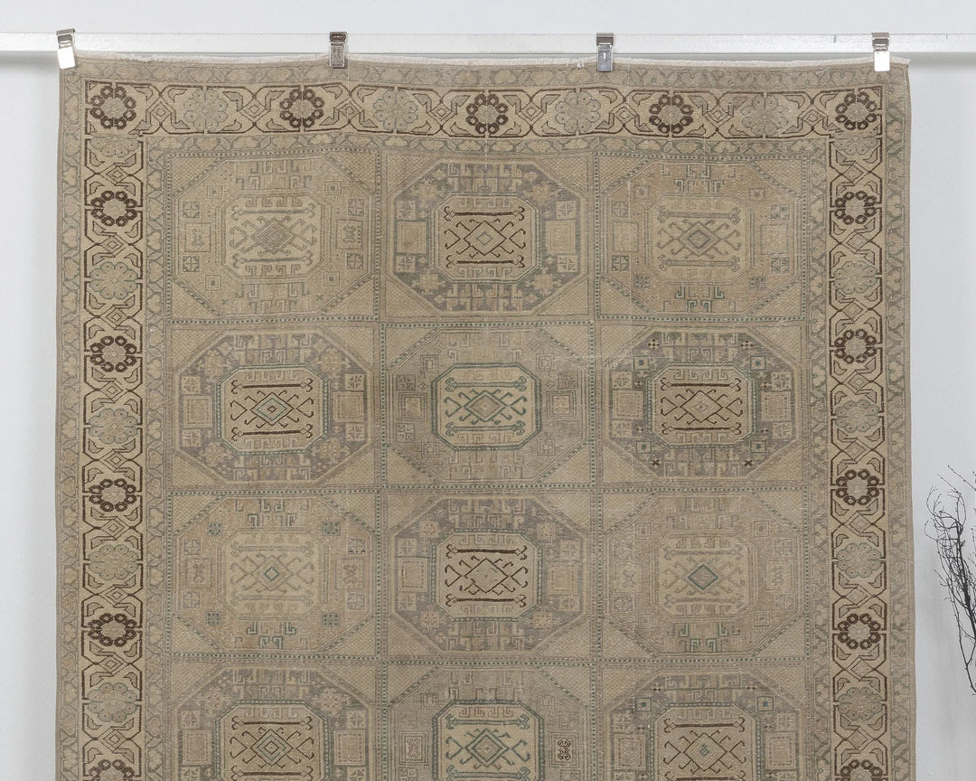 Rust Turkish Oushak Rug 6' x 10' Hand-Knotted | No. VR31695