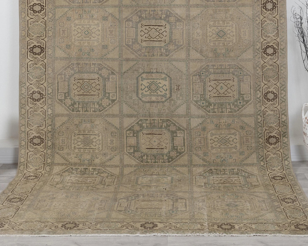 Rust Turkish Oushak Rug 6' x 10' Hand-Knotted | No. VR31695