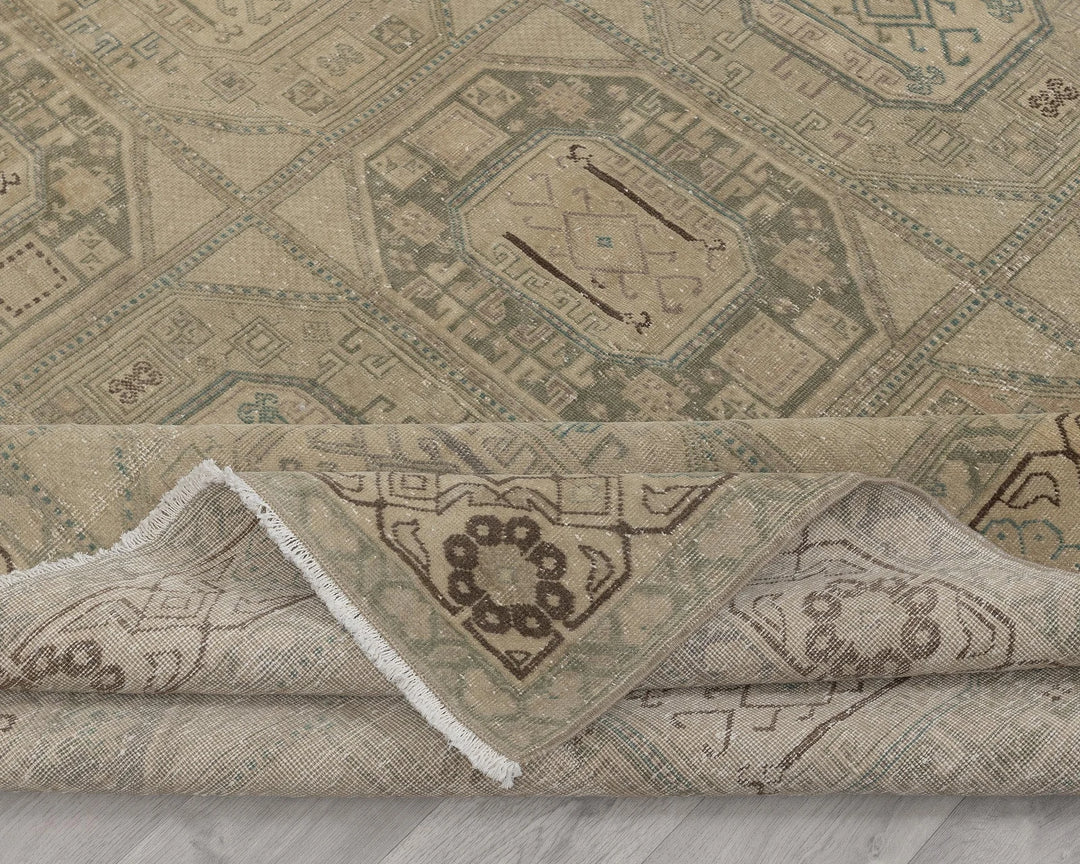 Rust Turkish Oushak Rug 6' x 10' Hand-Knotted | No. VR31695