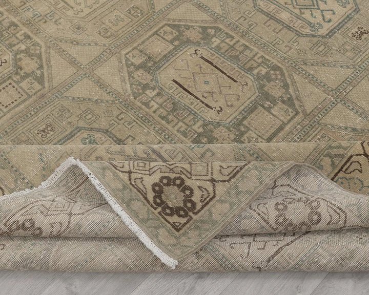 Rust Turkish Oushak Rug 6' x 10' Hand-Knotted | No. VR31695