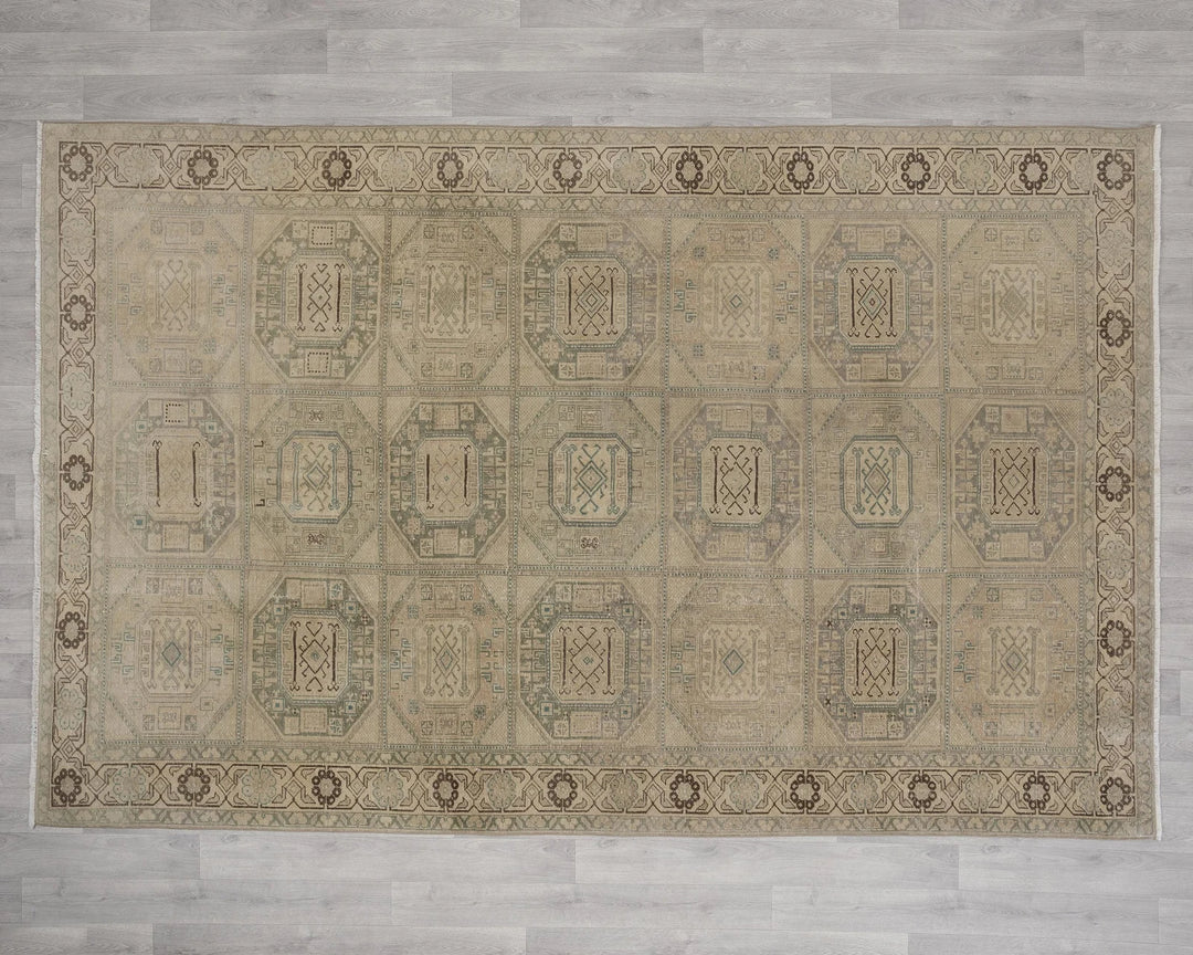 Rust Turkish Oushak Rug 6' x 10' Hand-Knotted | No. VR31695