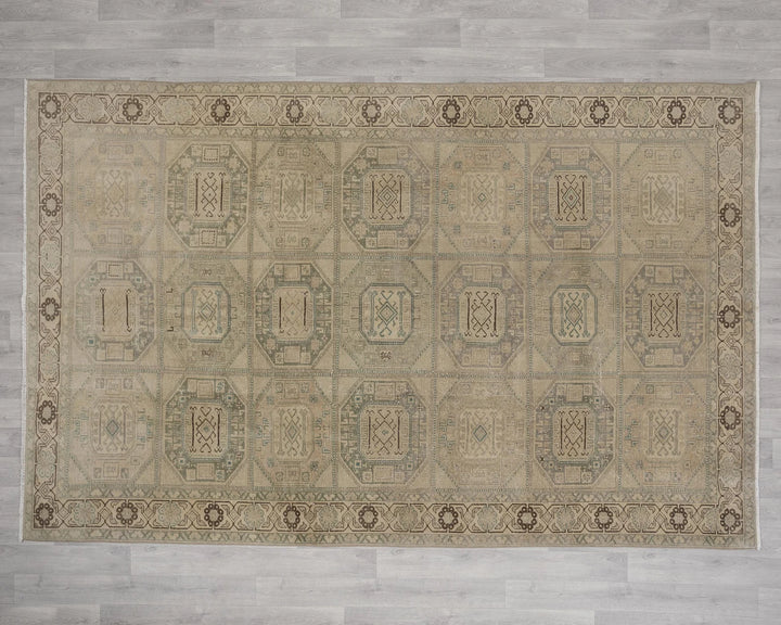 Rust Turkish Oushak Rug 6' x 10' Hand-Knotted | No. VR31695