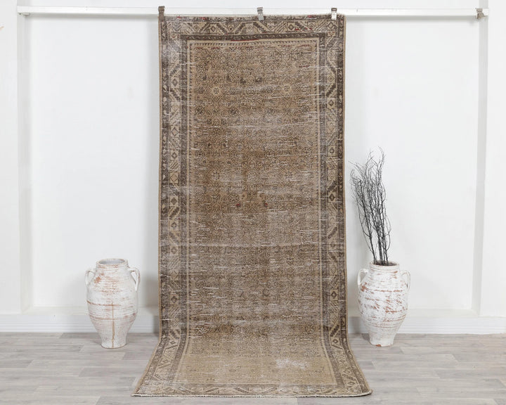 Multicolor Turkish Oushak Rug 4' x 9' 5" Hand-Knotted | No. VR31699