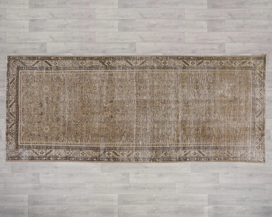 Multicolor Turkish Oushak Rug 4' x 9' 5" Hand-Knotted | No. VR31699