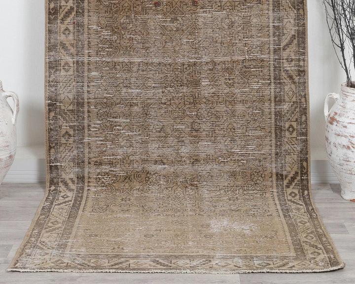 Multicolor Turkish Oushak Rug 4' x 9' 5" Hand-Knotted | No. VR31699
