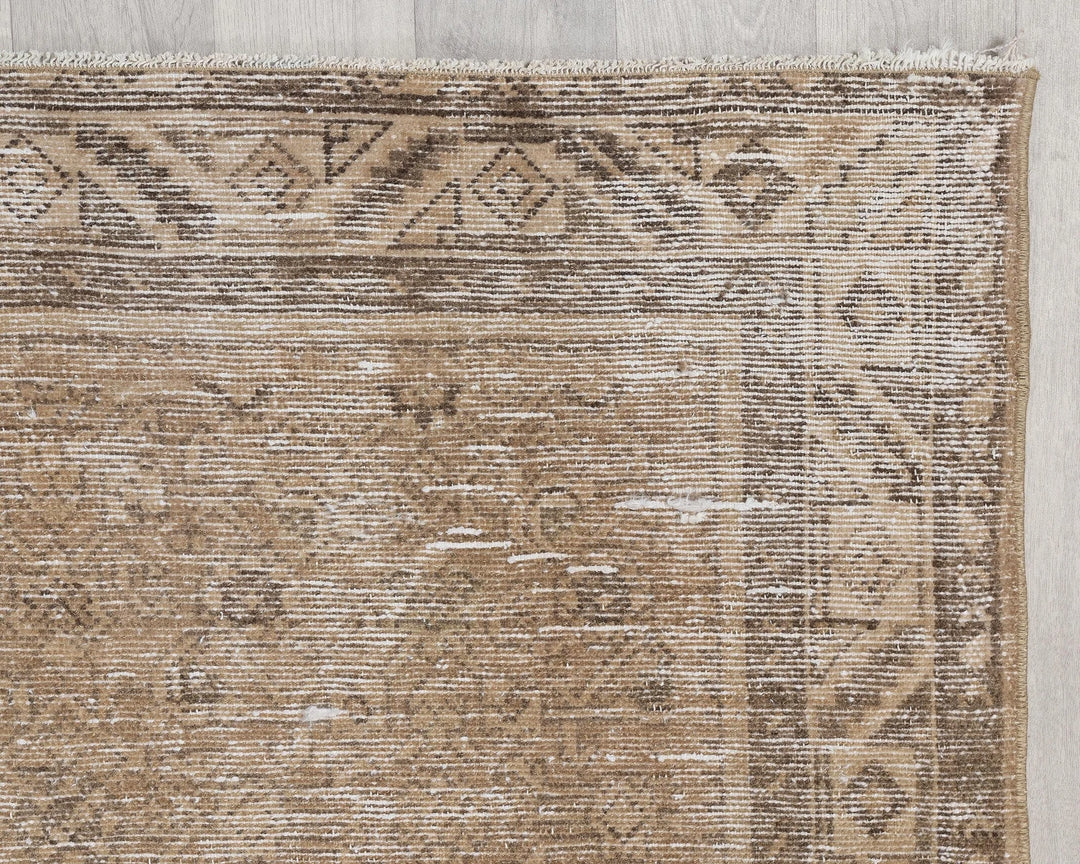 Multicolor Turkish Oushak Rug 4' x 9' 5" Hand-Knotted | No. VR31699