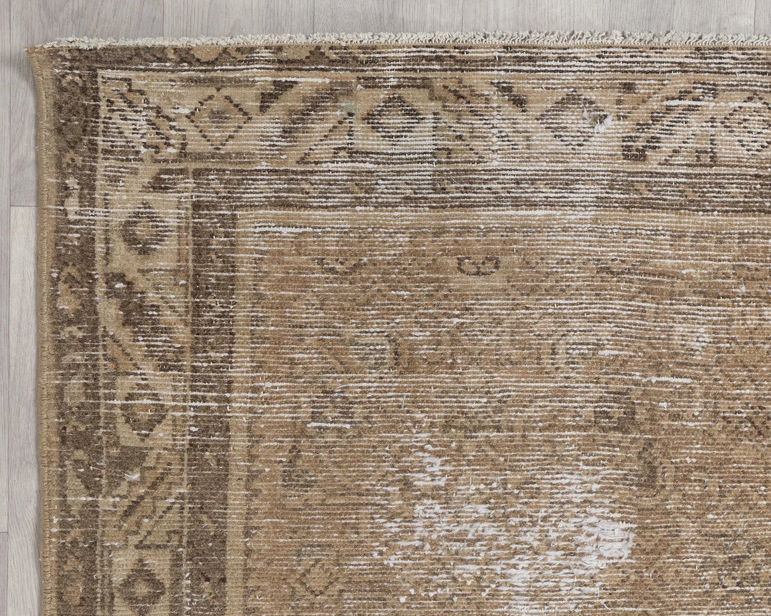 Multicolor Turkish Oushak Rug 4' x 9' 5" Hand-Knotted | No. VR31699