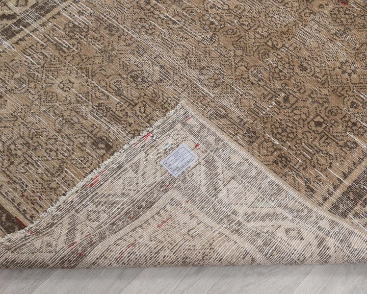 Multicolor Turkish Oushak Rug 4' x 9' 5" Hand-Knotted | No. VR31699