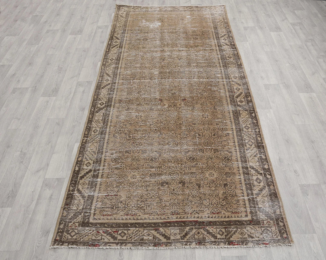 Multicolor Turkish Oushak Rug 4' x 9' 5" Hand-Knotted | No. VR31699