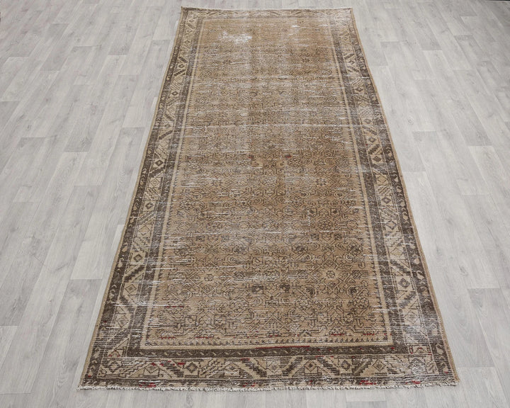 Multicolor Turkish Oushak Rug 4' x 9' 5" Hand-Knotted | No. VR31699