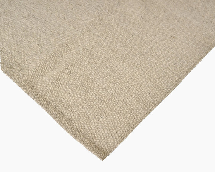 Beige Turkish Kilim Rug 7' 11" x 11' 4" Flat-Weave | No. VR31730