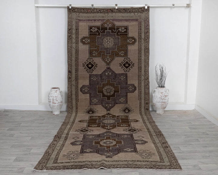 Brown Runner Rug 5' x 13' | No. VR31826