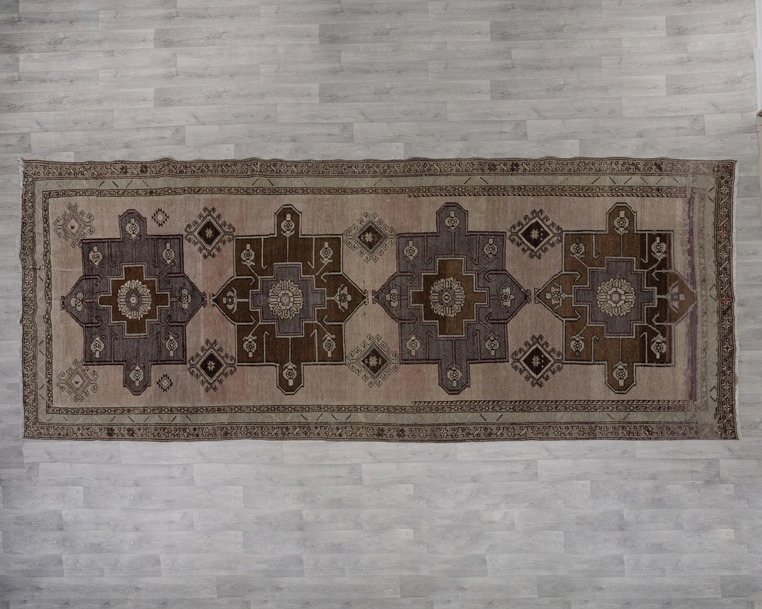 Brown Runner Rug 5' x 13' | No. VR31826