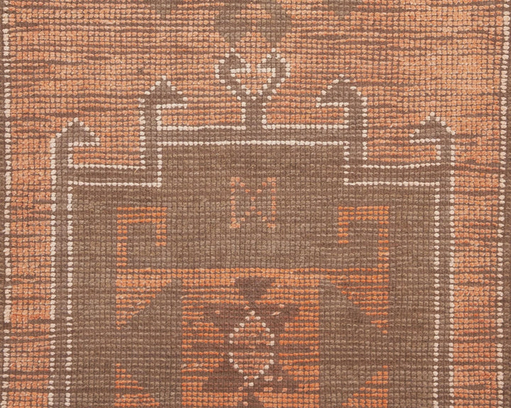 Multicolor Turkish Oushak Rug 3' 1" x 11' Hand-Knotted | No. VR31841