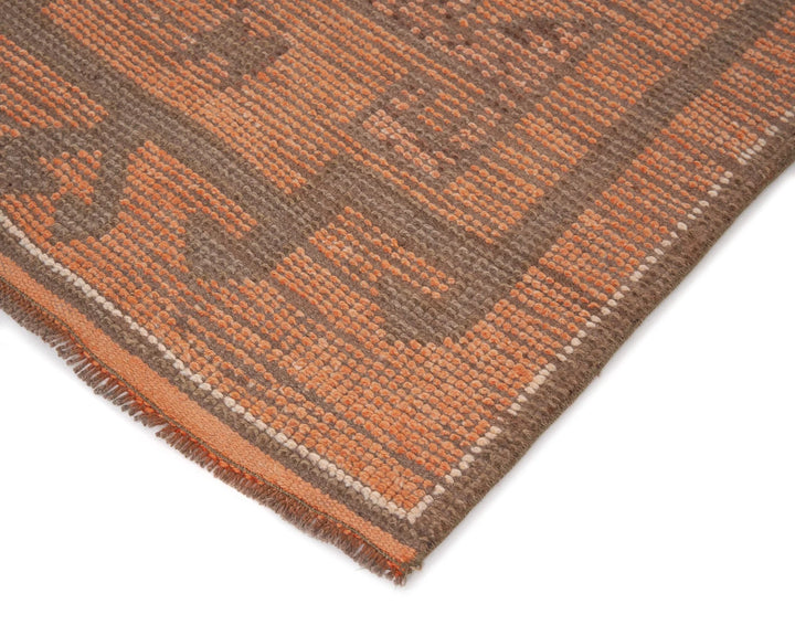 Multicolor Turkish Oushak Rug 3' 1" x 11' Hand-Knotted | No. VR31841