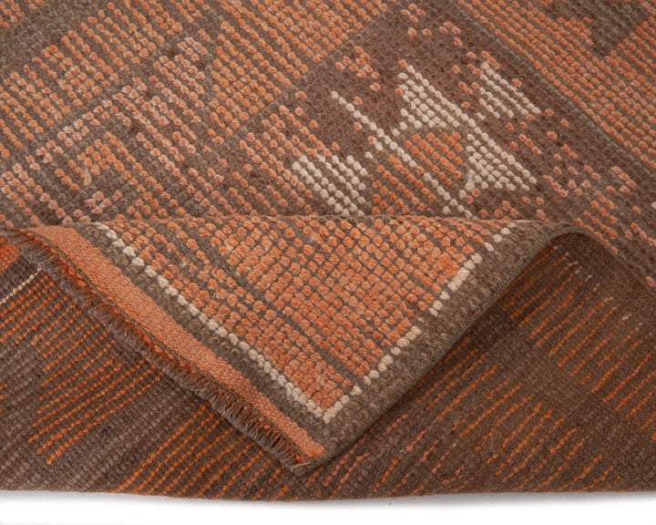 Multicolor Turkish Oushak Rug 3' 1" x 11' Hand-Knotted | No. VR31841