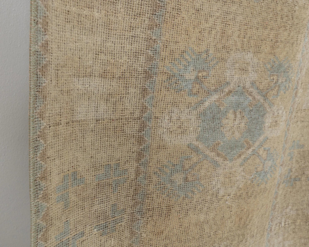 Multicolor Turkish Oushak Rug 2'6" x 8'5" Hand-Knotted | No. VR31870