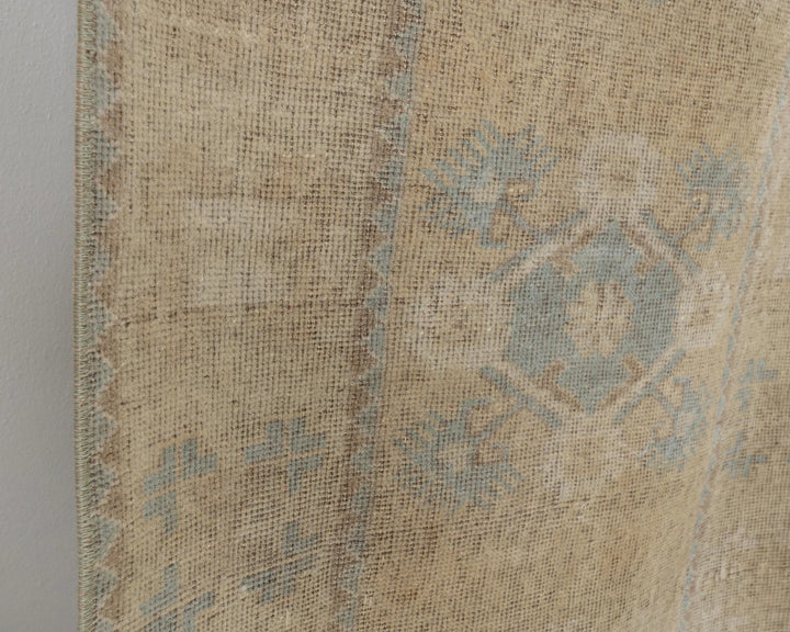 Multicolor Turkish Oushak Rug 2'6" x 8'5" Hand-Knotted | No. VR31870