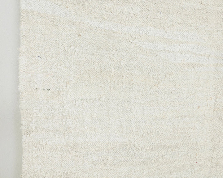 White Turkish Kilim Rug 10' 2" x 12' 6" Flat-Weave | No. VR32125