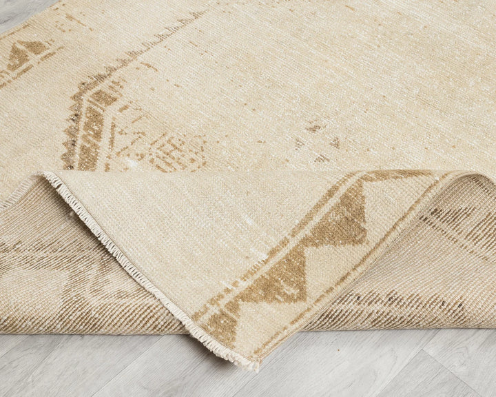 Beige Runner Rug 3' 11" x 11' 10" | No. VR32256