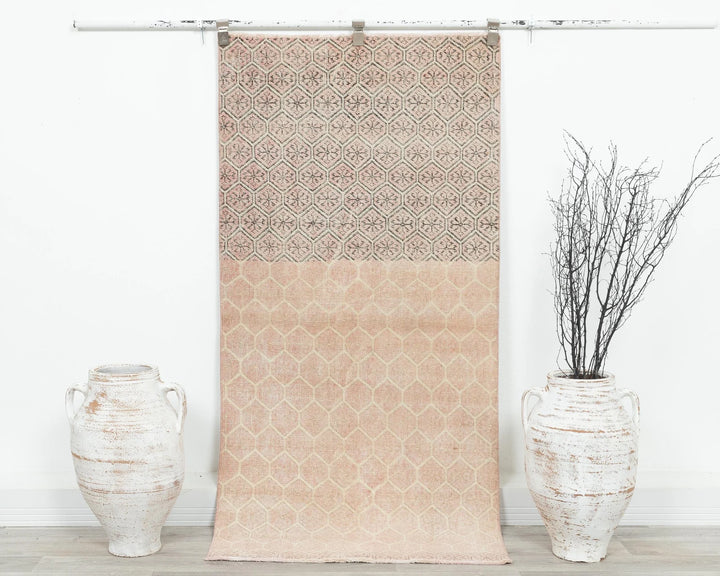 Multicolor Turkish Oushak Rug 2'10" x 6' Hand-Knotted | No. VR32581