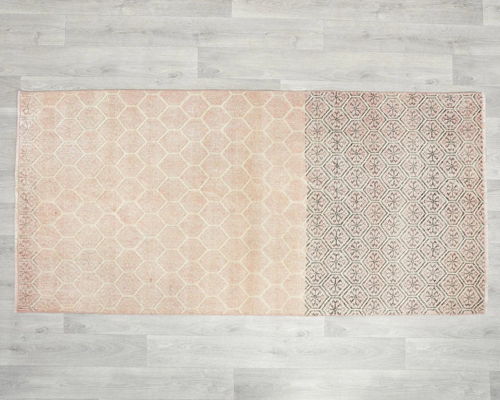 Multicolor Turkish Oushak Rug 2'10" x 6' Hand-Knotted | No. VR32581
