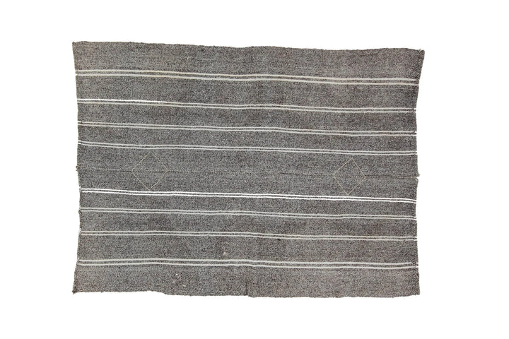 Gray Kilim Rug 4' 9" x 6' 7" | No. VR32629