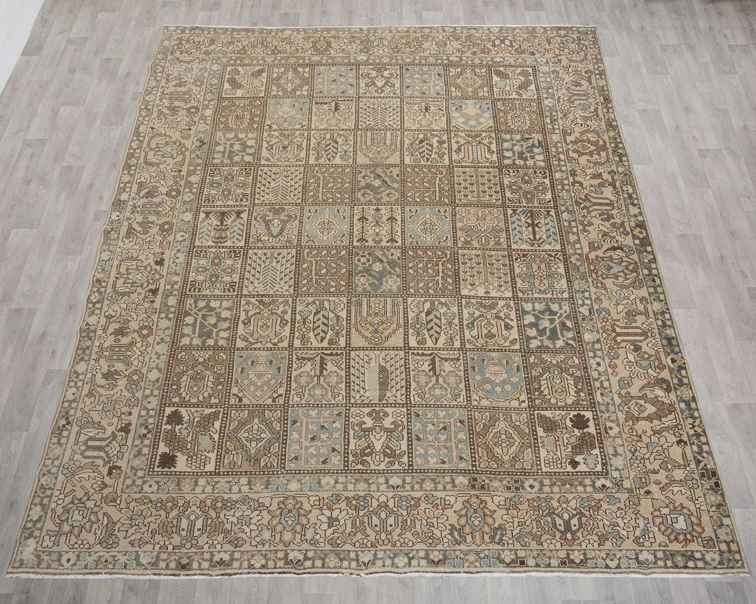 Multicolor Turkish Oushak Rug 9' 8" x 11' 7" Hand-Knotted | No. VR32672