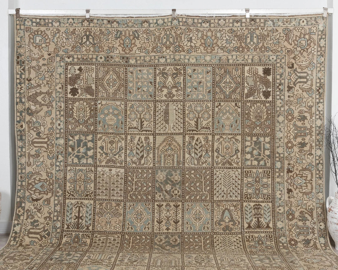 Multicolor Turkish Oushak Rug 9' 8" x 11' 7" Hand-Knotted | No. VR32672