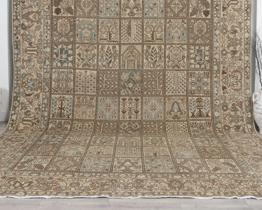 Multicolor Turkish Oushak Rug 9' 8" x 11' 7" Hand-Knotted | No. VR32672