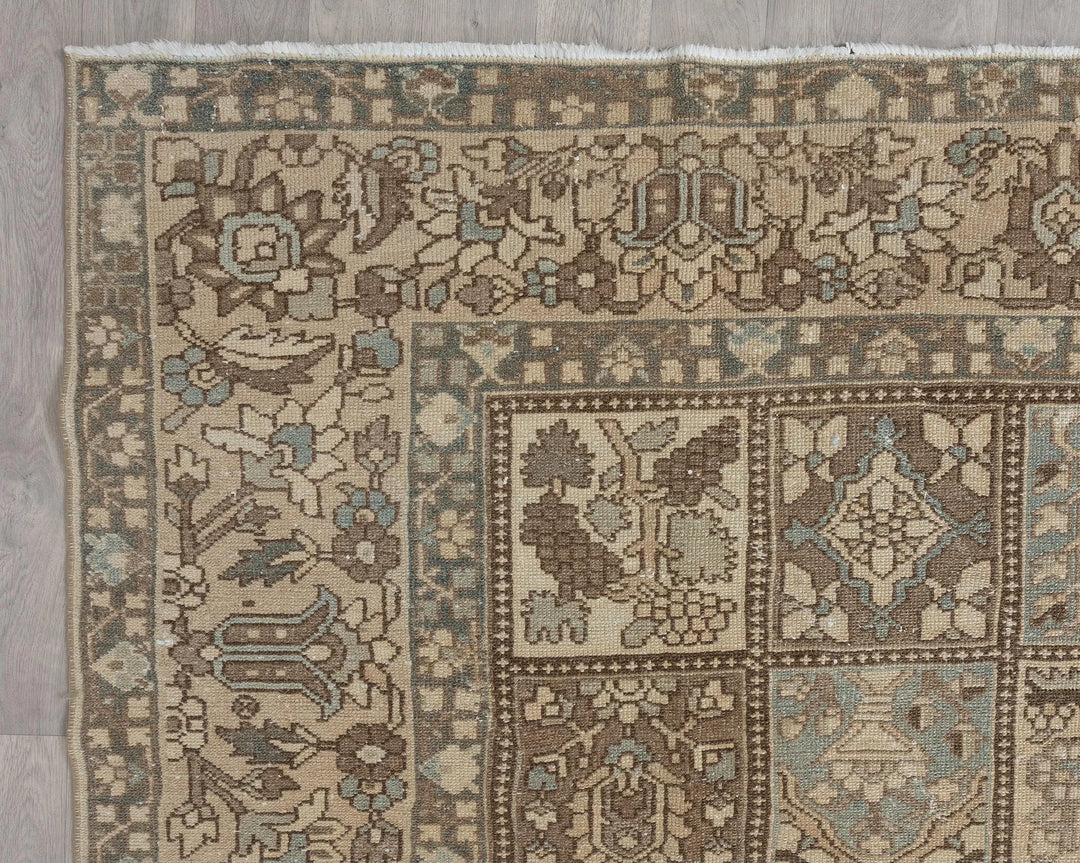 Multicolor Turkish Oushak Rug 9' 8" x 11' 7" Hand-Knotted | No. VR32672