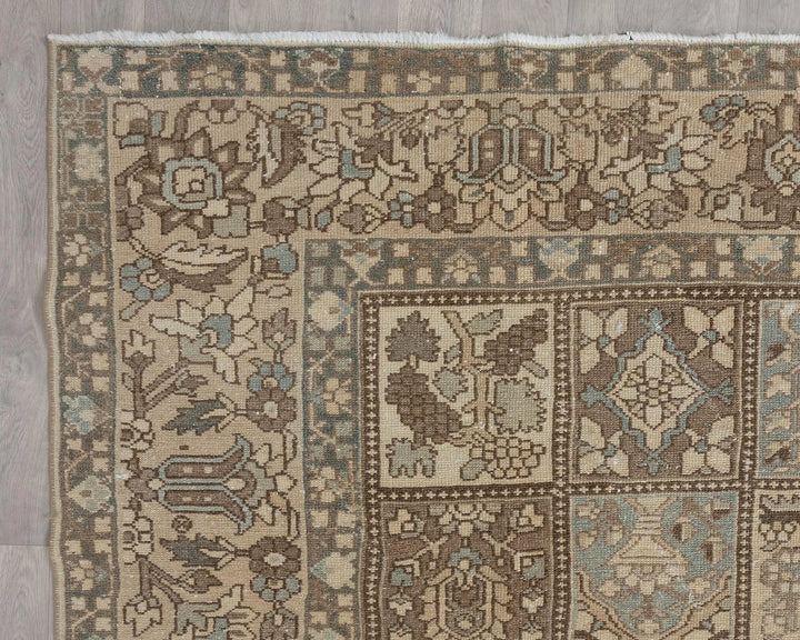 Multicolor Turkish Oushak Rug 9' 8" x 11' 7" Hand-Knotted | No. VR32672