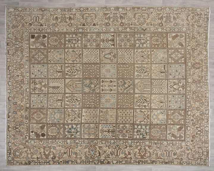 Multicolor Turkish Oushak Rug 9' 8" x 11' 7" Hand-Knotted | No. VR32672