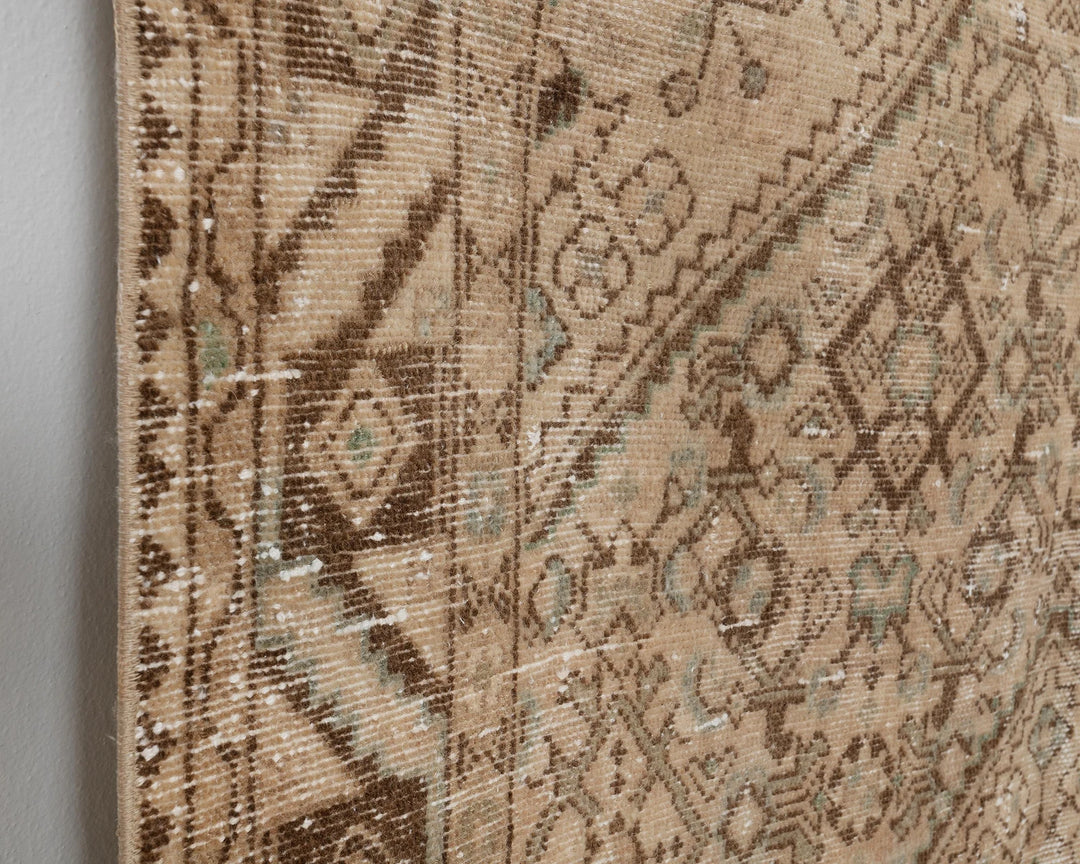 Multicolor Turkish Oushak Rug 4' 11" x 6' 5" Hand-Knotted | No. VR32817