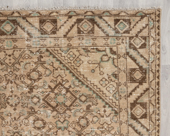Multicolor Turkish Oushak Rug 4' 11" x 6' 5" Hand-Knotted | No. VR32817