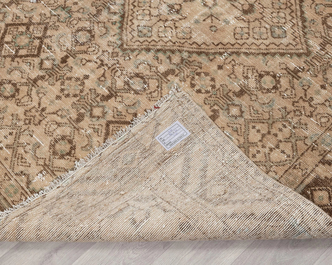 Multicolor Turkish Oushak Rug 4' 11" x 6' 5" Hand-Knotted | No. VR32817