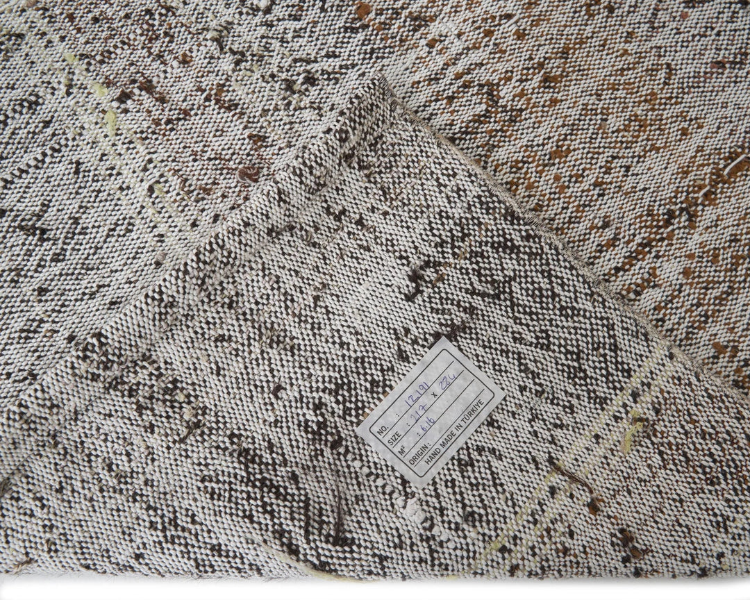 Gray Kilim Rug 7' 1" x 9' 4" | No. VR33044